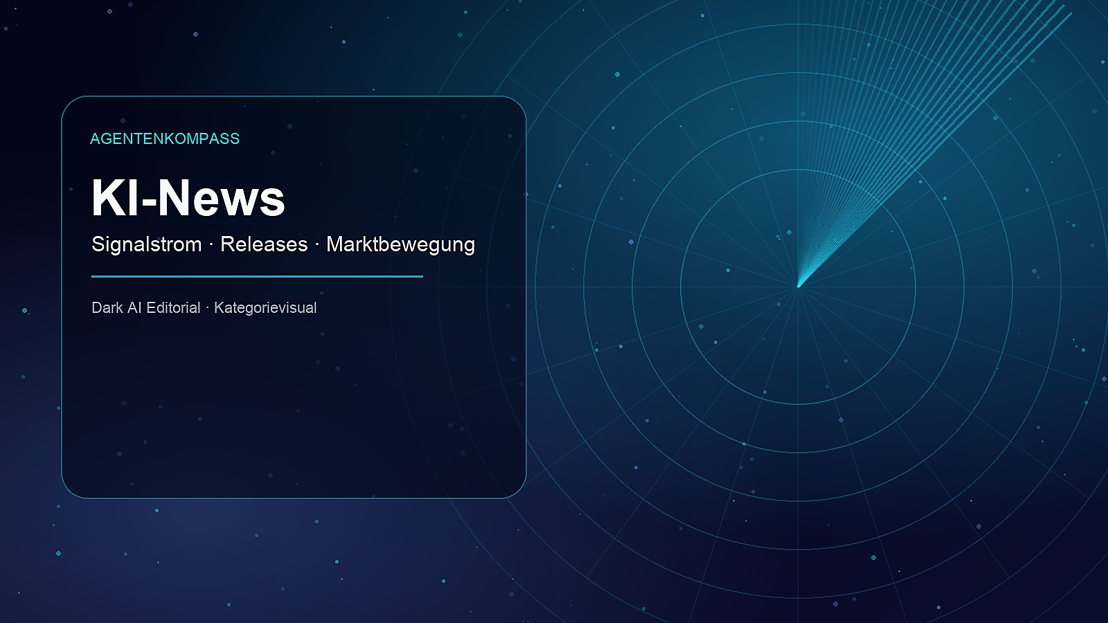 Agentenkompass Kategorievisual – KI-News